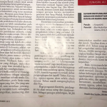 tulisan di Gatra